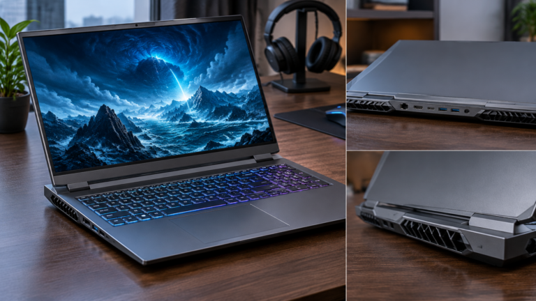 Maibenben X-Treme Tsunami X16F-R98957T с Ryzen 9 8940HX и RTX 5070 Ti Laptop: разбор конфигурации и апгрейда
